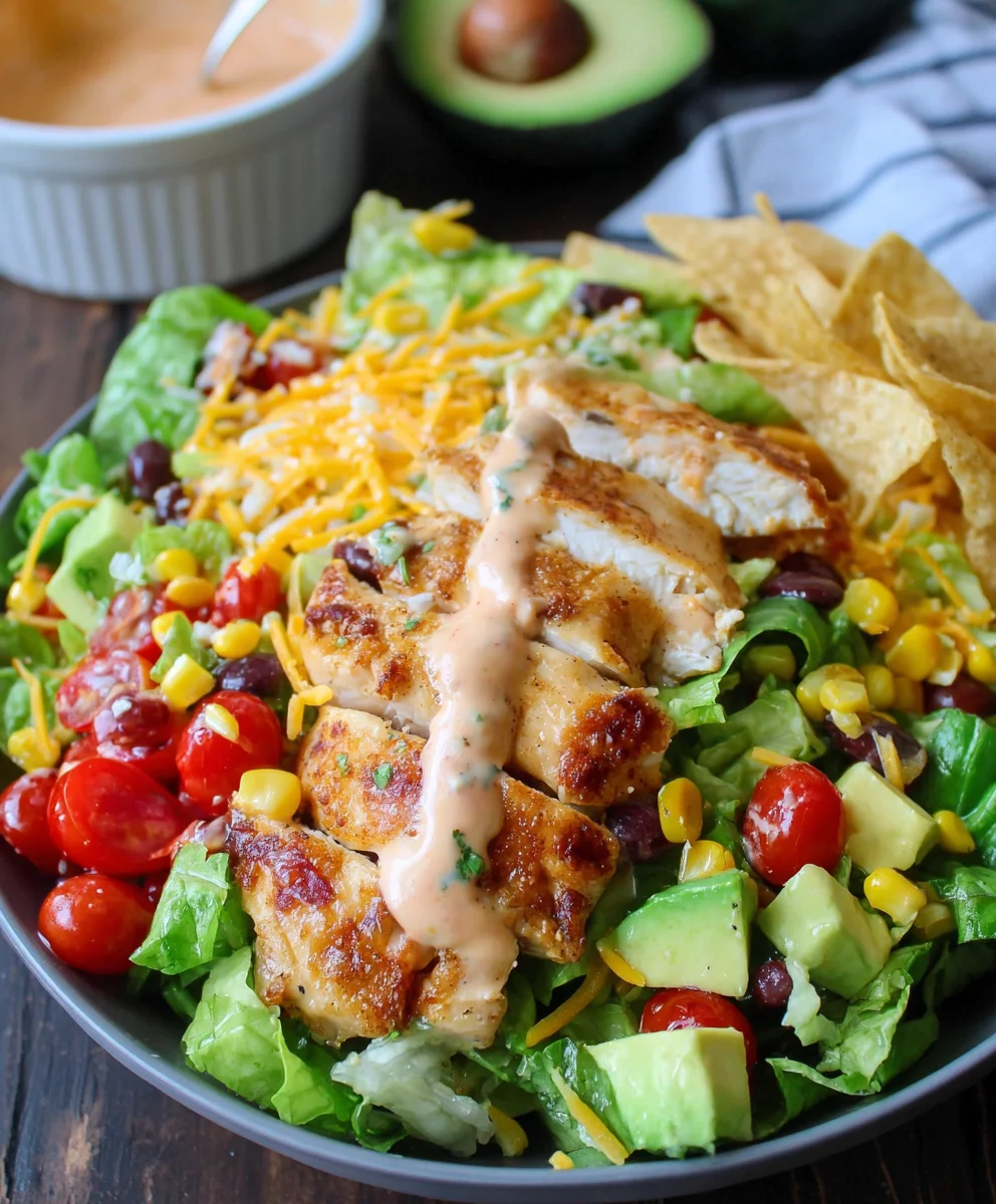 Taco Chicken Salad
