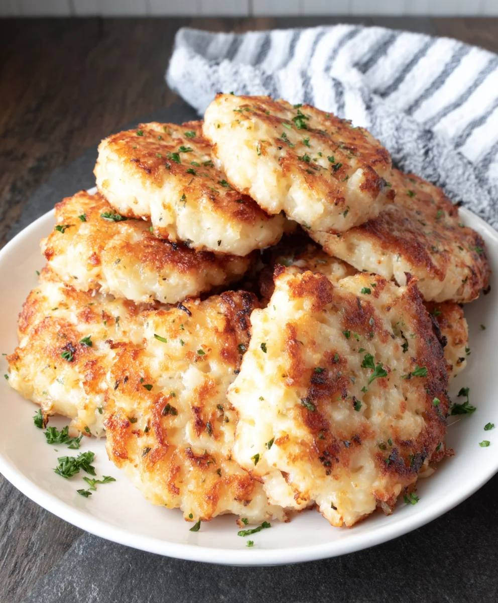 Cheesy Cauliflower Patties