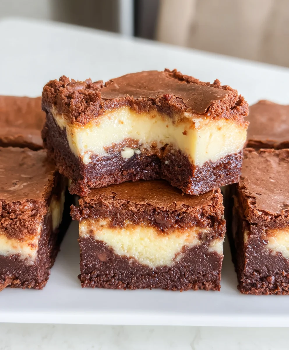 Cheesecake Brownies