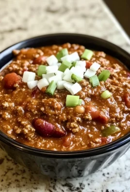 Wendy's Copycat Chili in the Slow Cooker