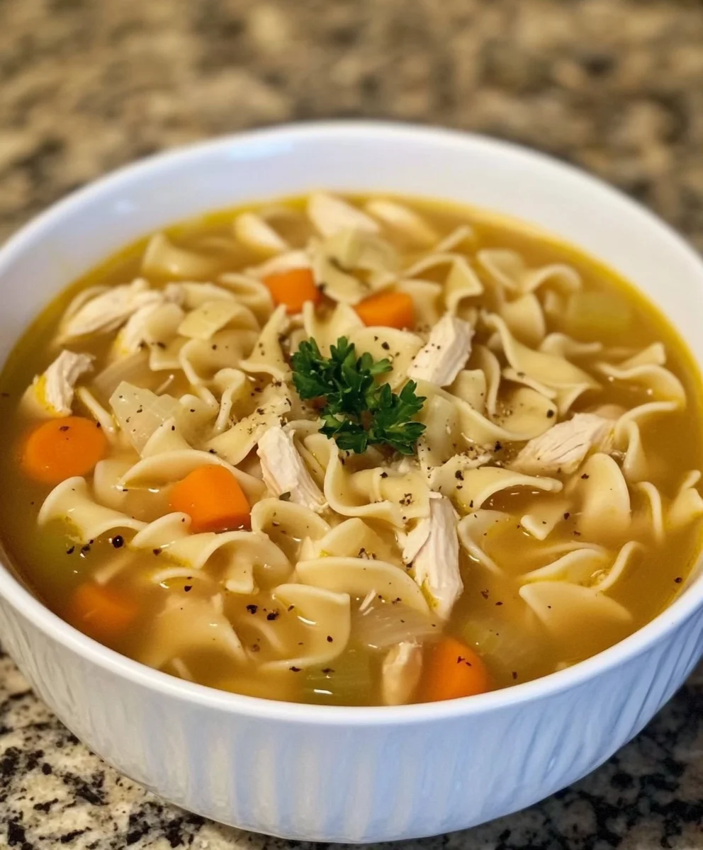 Crockpot Chicken Noodle Soup
